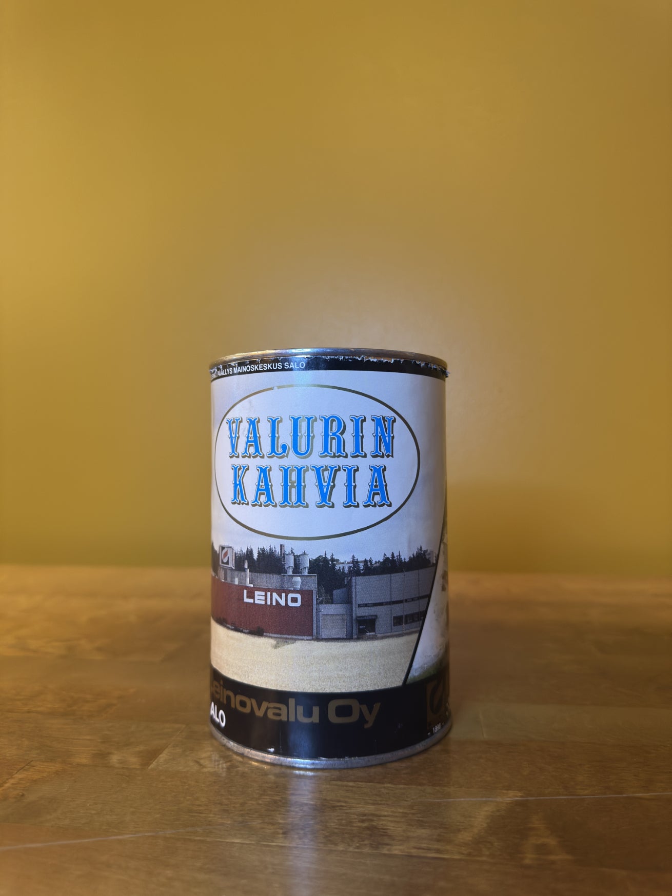 Kahvipurkki "Valurin Kahvia" v.1988