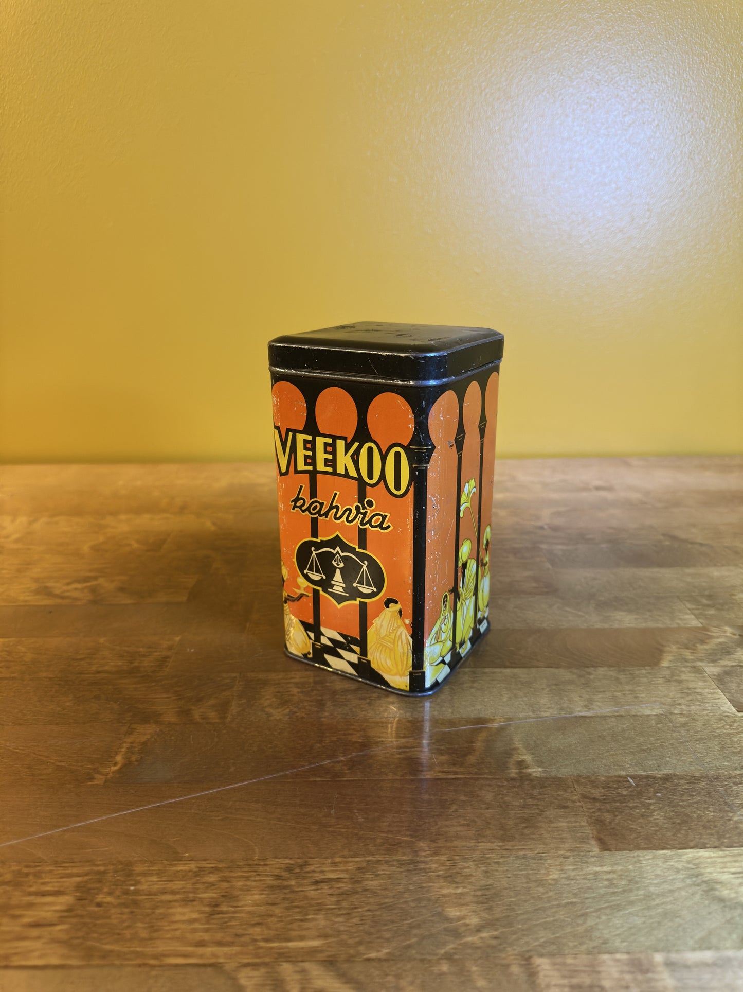 Veekoo-kahvipurkki