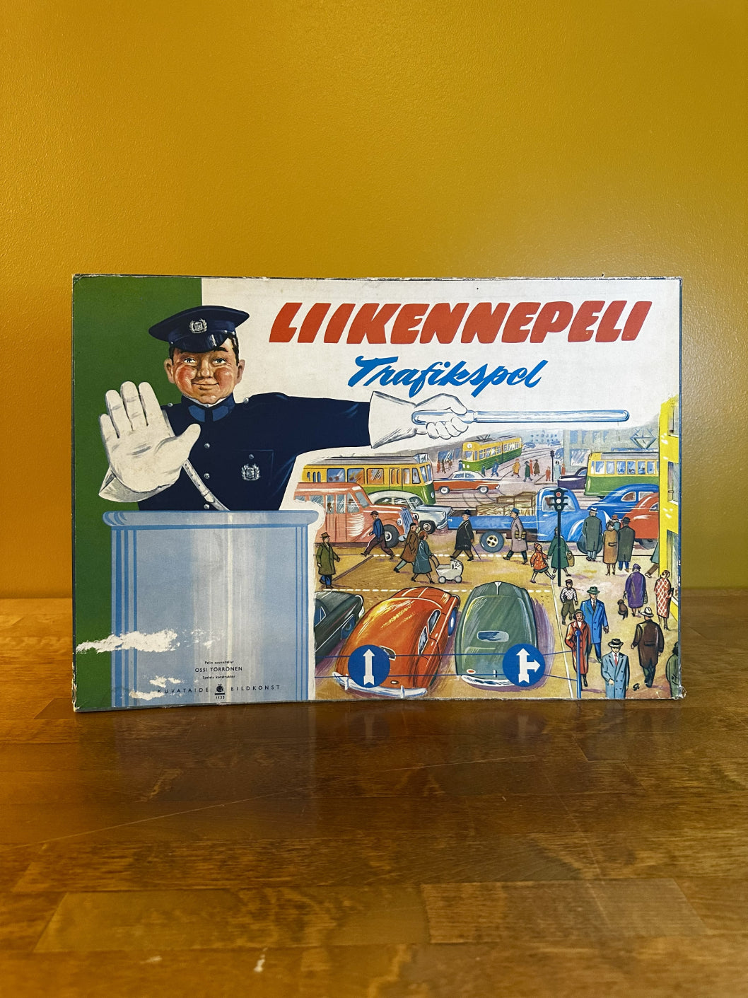 Liikennepeli 1960-luvulta